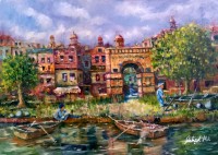 Fahad Ali Hassan, 24 X 18, Oil on Canvas, AC-FAH-002 Fahad Ali Hassan, 24 X 18, Oil on Canvas, AC-FAH-002